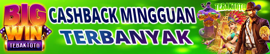 CASHBACK MINGGUAN TERBESAR